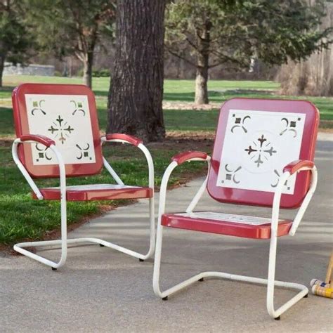 This is the feature that distinguishes not only the. Retro Metal Lawn Chair Porch Armchair Outdoor Vintage