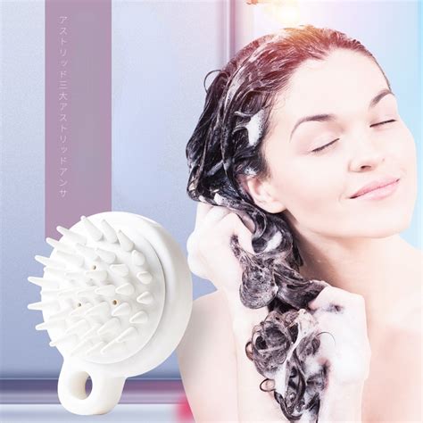 escova de silicone para shampoo massagem adulto estilo japonês shopee brasil