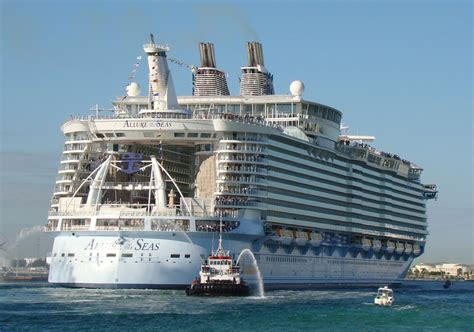 The allure of the seas, launched in 2010, weighs an incredible 225,282 gross registered tons, and carries 5,484 guests at double occupancy. 'Harmony of the Seas' to Become the World's Largest Cruise ...