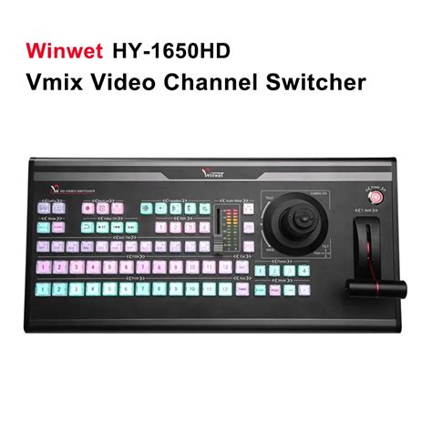 Winwet Hy 1650hd Vmix Vídeo Canal Switcher Painel De Controle Vmix