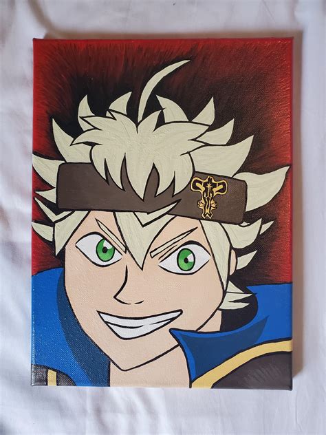 Asta Painting I Made For My Husband Blackclover
