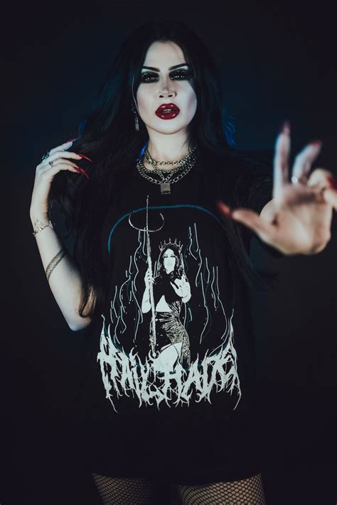 Sasha Massacre X The Pretty Cult Hail Hades Tee Shopperboard