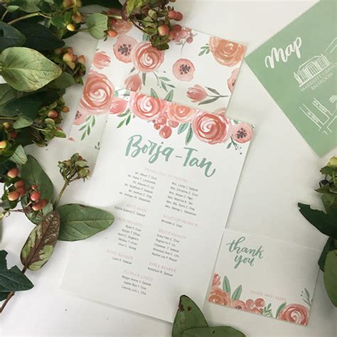 Formal wedding invitations for your 2021 wedding. Parts of a Wedding Invitation | Philippines Wedding Blog