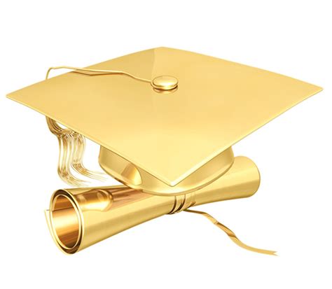 Download High Quality Graduation Cap Clipart Gold Transparent Png