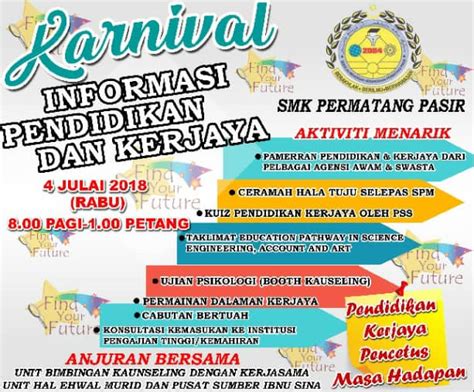 Published by ajang at march 29, 2017. SMK PERMATANG PASIR: KARNIVAL INFORMASI PENDIDIKAN DAN ...