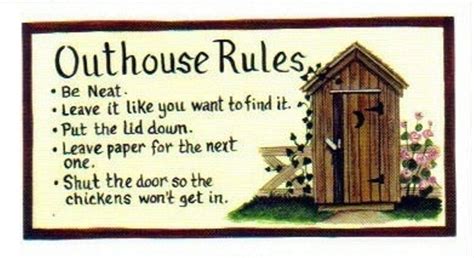 Rustic bathroom signs made from reclaimed wood can add a homey touch, and can also be outfitted with hooks to hang robes and towels. 4.5x10" Wood Rustic Primitive Vintage Country OUTHOUSE ...