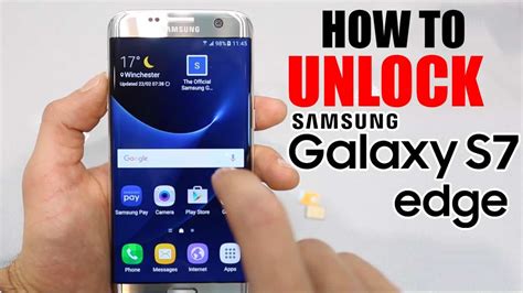 How To Unlock Samsung Galaxy S7 Solved