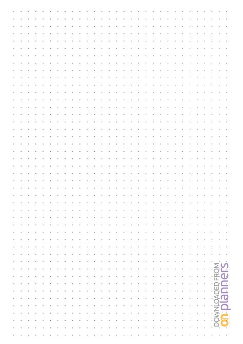 Free Printable Dot Grid Paper A4 Printable Templates Free