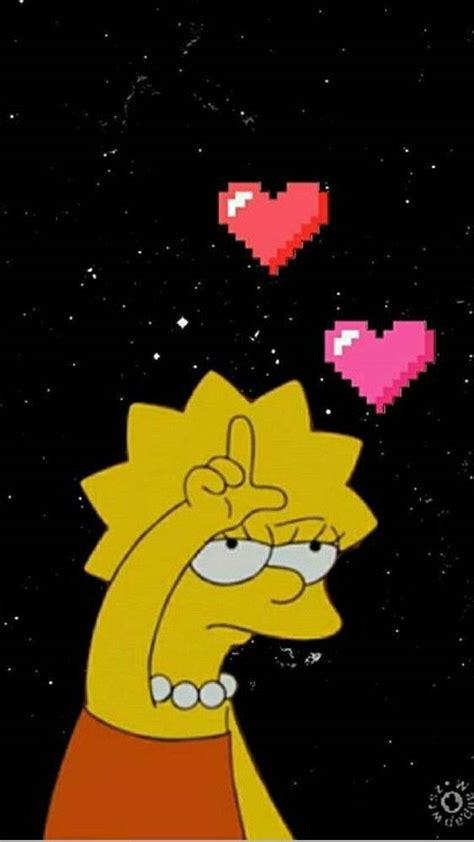 Download Sad Simpsons Lisa L Wallpaper