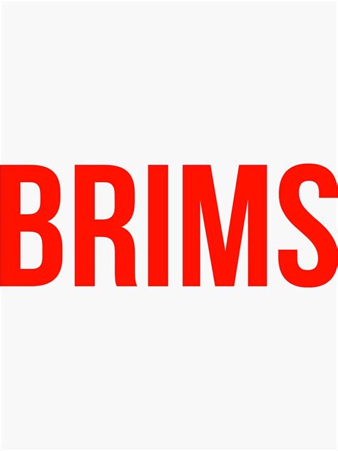 The Brims Sticker By Prestige313 Redbubble