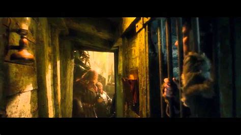 the hobbit desolation of smaug ending scene youtube
