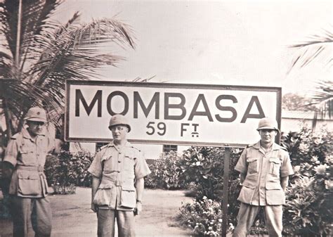 British Colonists Mombasa Kenya 1941 Mombasa Kenya Africa