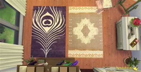 Rugs And Wall Art At In A Bad Romance Sims 4 Updates