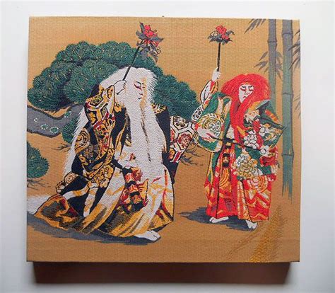 ファブリックパネル 歌舞伎 連獅子 | 日本画, ファブリックパネル, 歴史