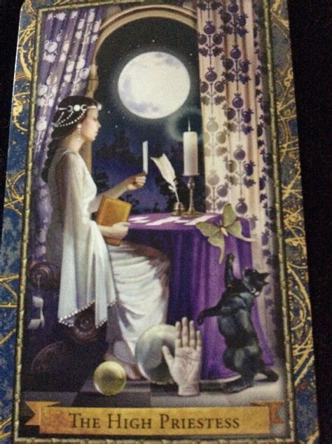 High Priestess From The Wizards Tarot Deck By Corinne Kenner And John