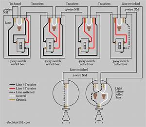 Leviton Switch Wiring Diagram 4 Way