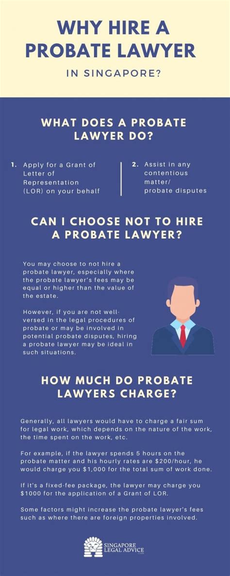 Probate Lawyer Infographic
