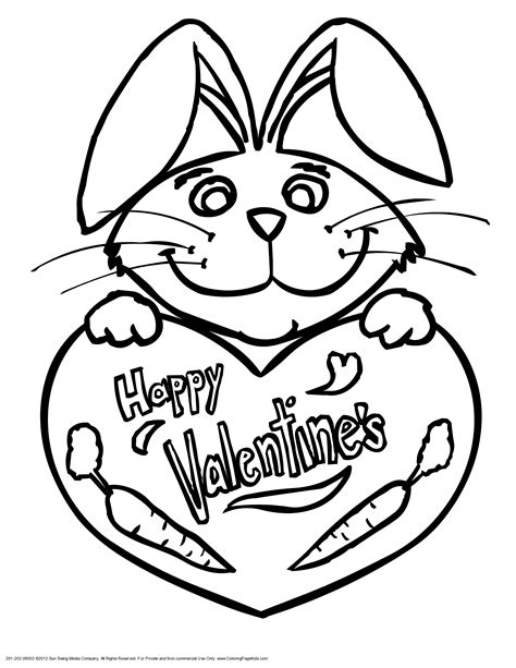 First i have these 15 free printable valentine's day coloring pages to download. Bunny rabbit coloring pages to download and print for free