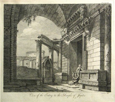 Bonhams Robert Adam British 1728 1792 From Ruins Of The Palace Of