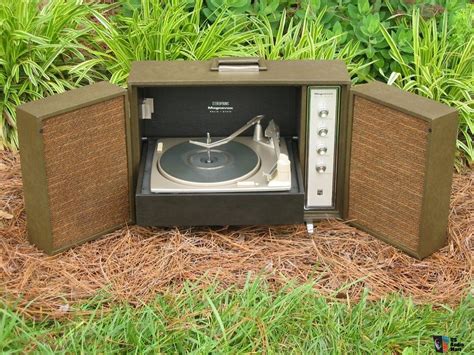 1969 Vintage Magnavox 3p2550 Portable Record Player Restored Pickup