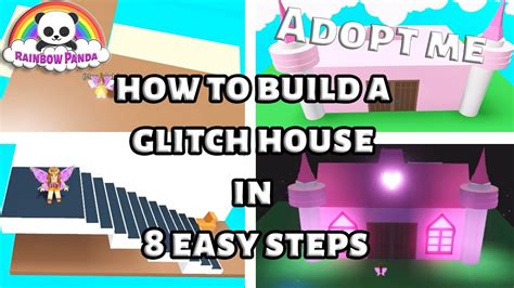 How To Build Your Own House In Adopt Me 🏠🏗 Glitch Building In 8 Easy
