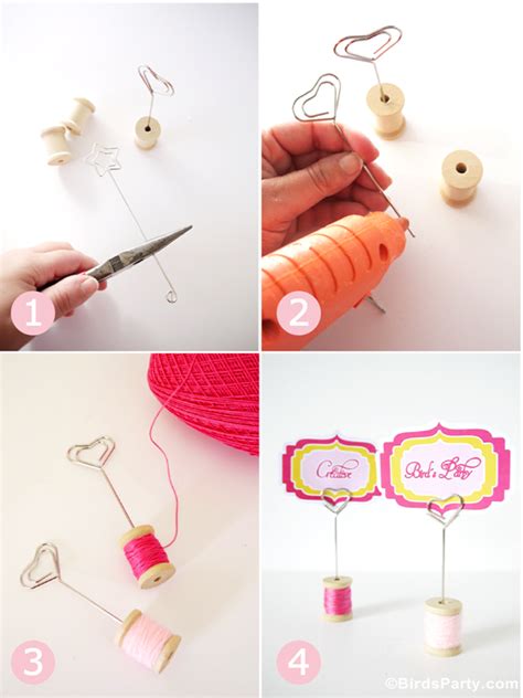 We did not find results for: DIY Cotton Reel Place-Card Holders - Party Ideas | Party Printables Blog