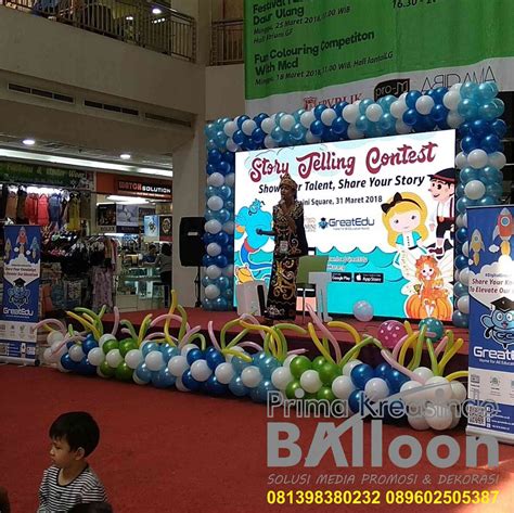 Prima Kreasindo Balloon Balon Dekorasi Panggung