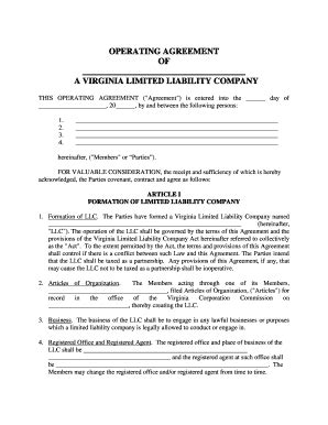 Company means abc, llc, a delaware limited liability company. Printable Simple llc operating agreement - Fill Out ...