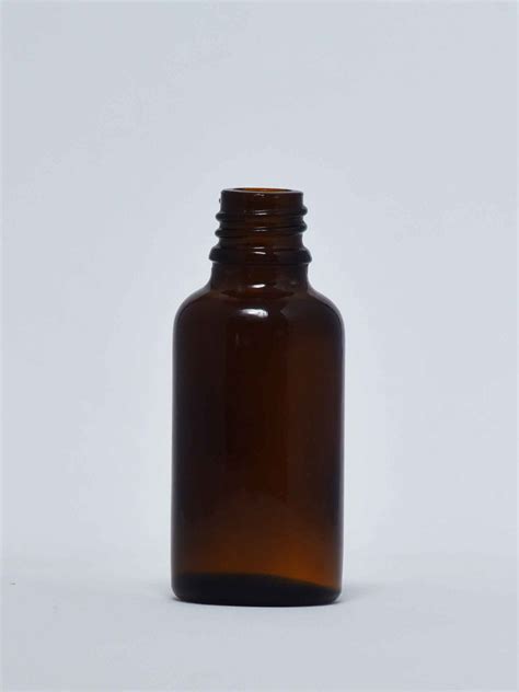 30ml Amber Glass 32pd Bottle 25 Mm Ropp Neck