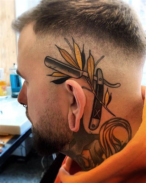 Mens Face Tattoos Head Tattoos Badass Tattoos Body Art Tattoos