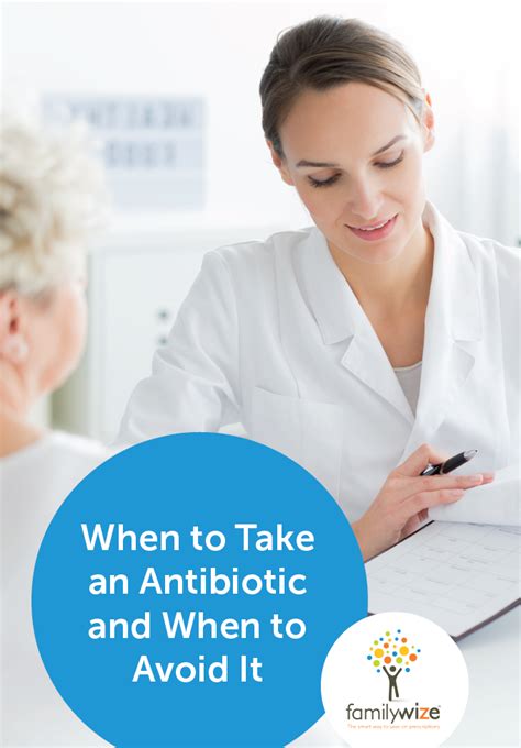 Understanding When To Take An Antibiotic Medical Prescription Medication Adherence Centers