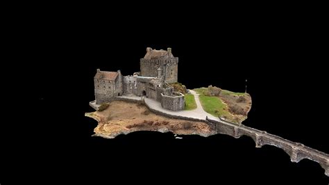 Eilan Donan Castle Download Free 3d Model By Lz Creation Jmch