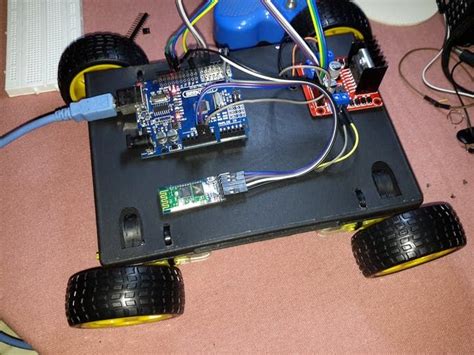 Bluetooth Controlled Car Arduino Arduino Projects Arduino Led