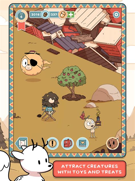 Collect ‘hilda Creatures In New Mobile App Animation Magazine