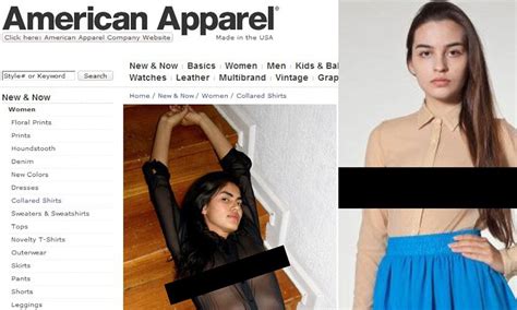 Gratuitous American Apparel Adverts Banned Again By Asa Daily Mail