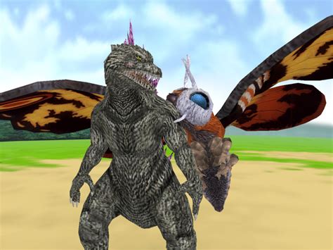 Godzilla X Mothra Mmd By Japanesegodzilla1954 On Deviantart