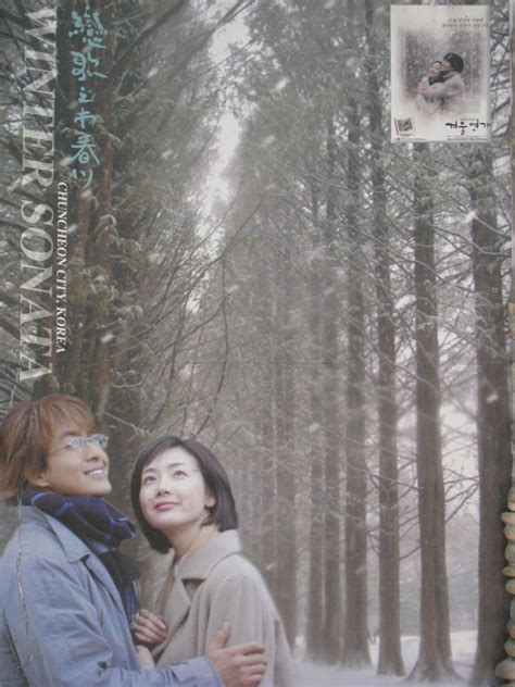 Winter sonata is the series that started the korean wave, ensured stardom for its two leading actors, and instigated a fashion in scarves and turtle necks. That's Life: Chapter 12 : Nami Island,Korea - Winter Sonata