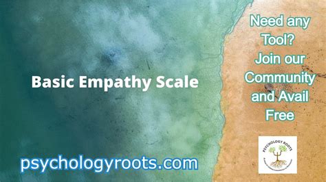 Basic Empathy Scale Psychology Roots