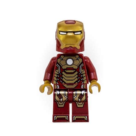 Lego Marvel Iron Man Mark 42 Minifigure