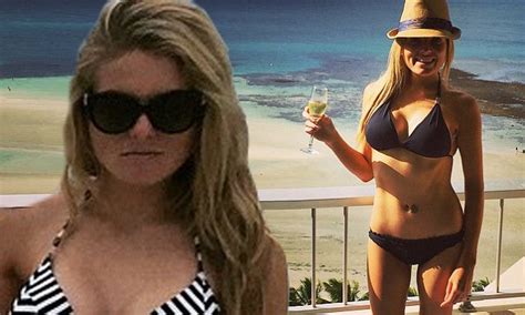 Nrl Footy Show S Erin Molan Shows Off Enviable Figure And Secret Tattoo