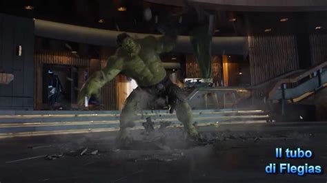 The Avengers Hulk Vs Loki For 10 Minuts Youtube