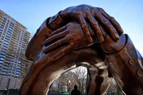The Controversy Over Boston’s ‘embrace’ Memorial To Mlk