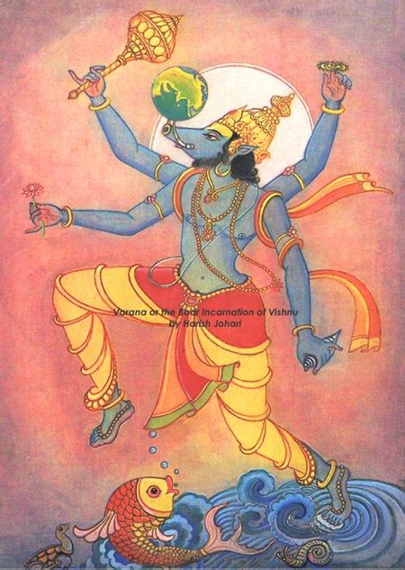 Swamis Indology Blog Varaha Avatar New Explanation