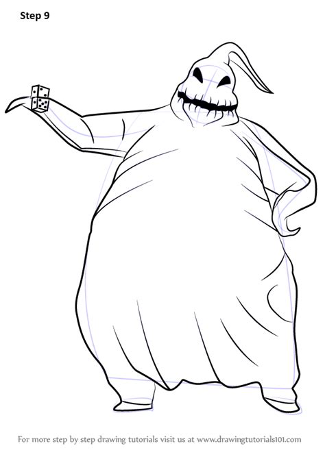 Learn How To Draw Oogie Boogie From The Nightmare Before Christmas The
