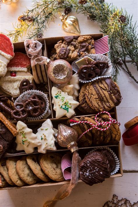 In this video, i'll be making christmas cookie gift boxes! 2018 Holiday Cookie Box. - Half Baked Harvest | Christmas ...