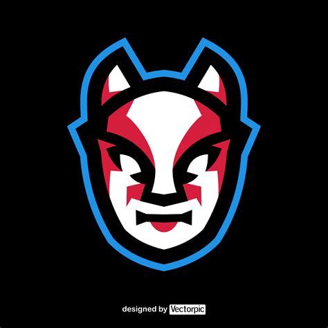 Weasel E Sport Mascot Logo Free Vector