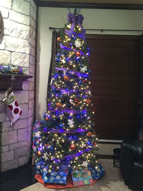 Okc is a new construction safe room limited edition boomer sooner ou rec suggested price original price view item at homes kids. Okc Thunder Christmas tree | Christmas decorations ...