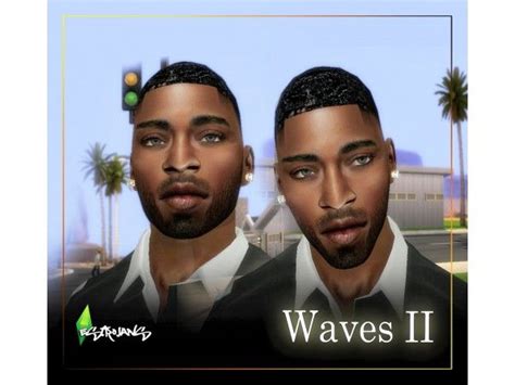 Sims 4 Waves Hair Cc Male