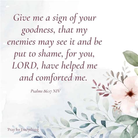 Hopeful Psalms To Pray For Comfort