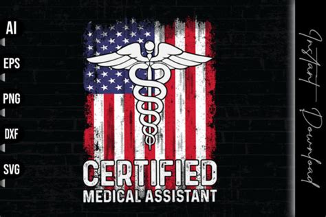 Certified Medical Assistant Graphic By Vecstockdesign · Creative Fabrica